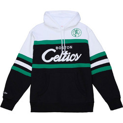 Mitchell & Ness NBA Team Color Head Coach Boston Celtics Φούτερ με Κουκούλα Μαύρο TH16322-BCEBLCK