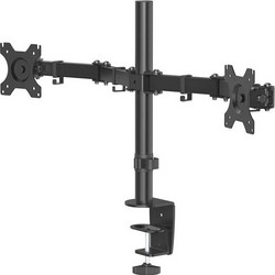 Hama Βάση Οθόνης Standard 2x 13-32" 10kg Black (118491)