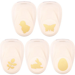 Σετ περφορατέρ φιγουροκόπτες Easter (Πασχαλινά ) 5pcs