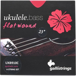 Galli UXB910C Σετ 4 Χορδές Ukulele Bass Chrome Steel