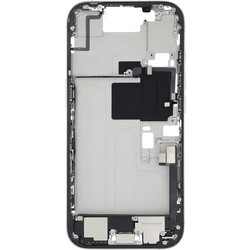 Apple iPhone 16 Pro Middle Frame Housing Charging Port Flex & Small Parts (Original Pulled) (White Titanium)