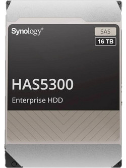 Synology HAS5300 16TB HDD Σκληρός Δίσκος 3.5" SAS 7200rpm με 256MB Cache