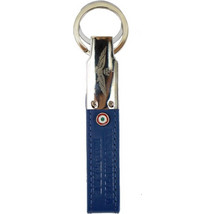 Δερμάτινο μπρελόκ AERONAUTICA MILITARE AM-162 BLUE ΜΠΛΕ