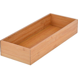 Estia Κουτι Οργανωσης Συρταριου Bamboo Essentials 15x38x7cm