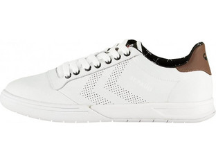 Hummel Leather St.Pauli Ανδρικά Sneakers Λευκά 64-170-9001