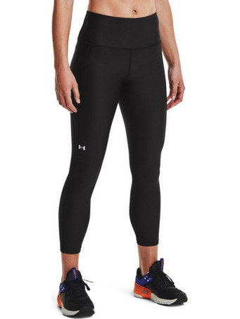 Under Armour Tech Γυναικείο Κολάν Κάπρι Μαύρο