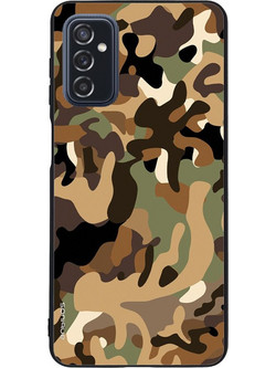 Sonique Camouflage Army Series Back Cover Brown (Samsung Galaxy M52 5G)