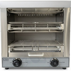 Σαλαμάνδρα φρυγανιέρα grill Agni 300 διπλή 3kW 45x26x44εκ (Εξουσιοδοτημένο Service)