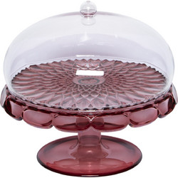 Guzzini VANITY Σταντ για κέικ με καπάκι (Mauve)