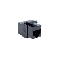 Bachmann Keystone CAT6 UTP RJ45 συζευκτήρας (μη θωρακισμένος) μαύρος