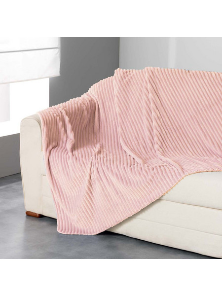 ΚΟΥΒΕΡΤΑ FLEECE ZELINE ΣΕ ΡΟΖ ΧΡΩΜΑ 150x200εκ