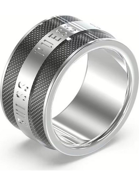 Guess Ανδρικό Δαχτυλίδι Βεράκι από Ατσάλι UMR03209JWSTBK