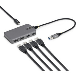 StarTech 5G4AB-USB-C-HUB USB Hub 3.0 USB-C με 4 Θύρες USB-A & Εξωτερική Παροχή Ρεύματος