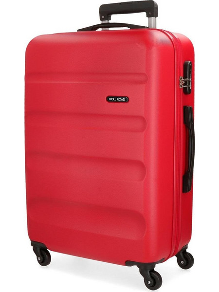 Movom Roll Road Flex Βαλίτσα Μεγάλη 75x28x52cm με 4 Ρόδες Κόκκινη