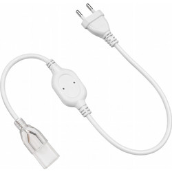 VenCore 6174-50009 - Power Cable Connector - Converter 230V for One Color NeonFlex - Σύνδεση Καλωδίου Τροφοδοσίας - Μετατροπέας 230V για Μονού Χρώματο
