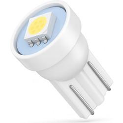 VenCore 3216-10013 - T10 W5W - Λάμπα LED Αυτοκινήτου η Μοτοσυκλέτας για Βάση T10 W5W 1 SMD 5050 0.30W 22 Lumen 12 Volt Ψυχρό Λευκό 6000K