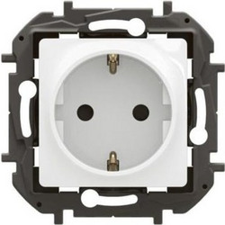 LEGRAND NILOE NP ΠΡΙΖΑ ΣΟΥΚΟ 2Π+Γ ΑΣΦΑΛΕΙΑΣ ΛΕΥΚΟ (NP3122WH) 85NP3122WH