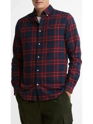 Barbour Broxburn Ανδρικό Πουκάμισο Κόκκινο MSH5849-RE51