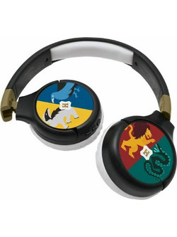 Lexibook Harry Potter ΒΤ Ασύρματα Bluetooth Παιδικά Ακουστικά On Ear Black White