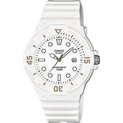 Casio Γυναικείο Ρολόι με Λευκό Λουράκι LRW-200H-7E2VEF