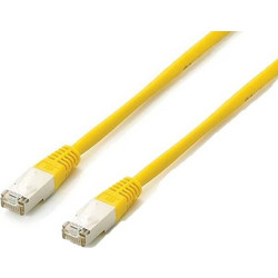 Equip S/FTP Cat.6a Καλώδιο Δικτύου Ethernet 5m Yellow 605664