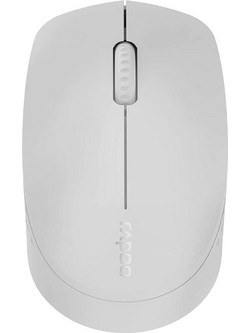 Rapoo Silent M100 Ασύρματο Bluetooth Ποντίκι Grey