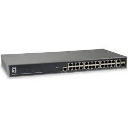 LevelOne GEL-2681 Managed L3 Switch με 26 Θύρες Ethernet 1Gbps και 2 SFP Θύρες