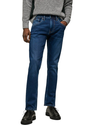 Pepe Jeans Ανδρικό Τζιν Παντελόνι Dark Denim PM206328DN02-000