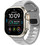Tech-Protect Silicone Λουράκι Σιλικόνης Lunar Grey (Apple Watch 44 / 45 / 46 / 49mm)