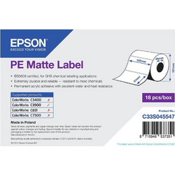 Epson PE Matte Αυτοκόλλητες Ετικέτες σε Ρολό 102x51 mm (535 τεμ.)