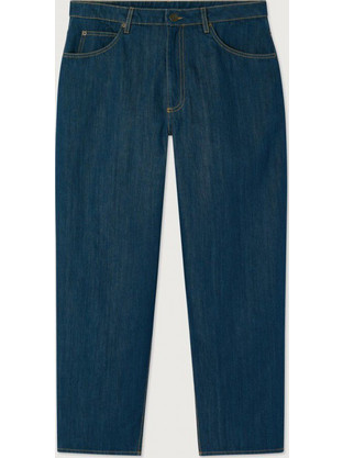 American Vintage Rifow Lake Row Ανδρικό Τζιν Παντελόνι Μπλε