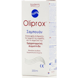 Boderm Oliprox Σαμπουάν & Αφρόλουτρο κατά της Πιτυρίδας & της Σμηγματορροϊκής Δερματίτιδας για Ταλαιπωρημένα Μαλλιά 200ml