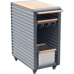 Airport/Bar Trolley Ανθρακί/Silver (203697)