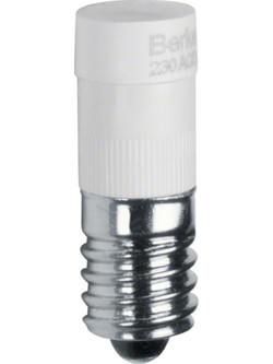 LED lamp E10, light control, white
