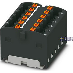 PTFIX 12X1,5 BK - Distribution block
