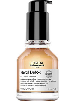 L'Oreal Professionnel Serie Expert Metal Detox Ξηρό Λάδι Μαλλιών για Επανόρθωση 50ml