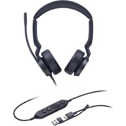 Yealink UH44 Dual Teams USB-C/A VoIP Ακουστικό