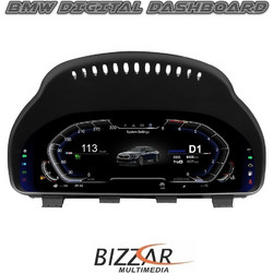 Bizzar Digital Cluster BMW F06/ F07/ F10/ F12/ F13/ F01/ F25/ F26/ F15/ F16 Digital LCD Instrument Cluster 12.3" με Carplay | HD
