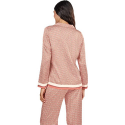 Gisela Fit2 Σετ Γυναικείες Πιτζάμες Χειμωνιάτικες Viscose Ροζ 20444PINK