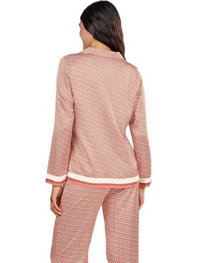 Gisela Fit2 Σετ Γυναικείες Πιτζάμες Χειμωνιάτικες Viscose Ροζ 20444PINK