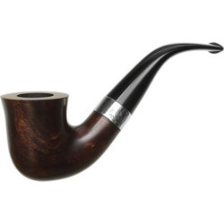 Peterson Aran Smooth Nickel Mounted 05 πίπα καπνού Κυρτή 5390060700206