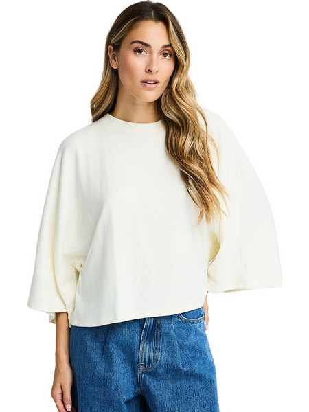 FUNKY BUDDHA ΜΠΛΟΥΖΑ ΓΥΝΑΙΚΕΙΑ FBL014-104-17-SNOW WHITE (SNOW WHITE)