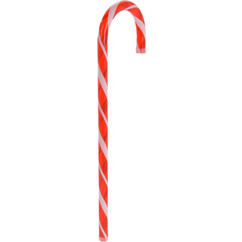 Μπαστουνι Candy Cane Κόκκινο 2.5x62cm - Σετ 2τμχ