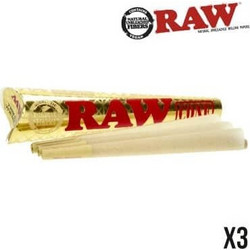 RAW Ethereal Pre-Rolled King Size Cones 3pcs