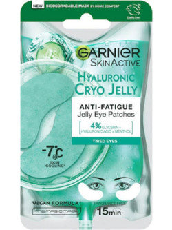 Garnier Skin Active Hyaluronic Cryo Jelly Eye Patches για Ενυδάτωση με Υαλουρονικό 5gr