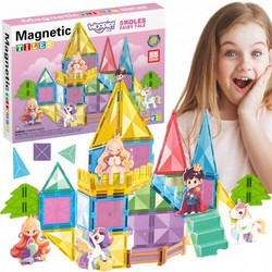 Μαγνητικά Τουβλάκια Woopie 3D Παραμυθένιο Κάστρο Πριγκίπισσας 55 τεμάχια (0026682)