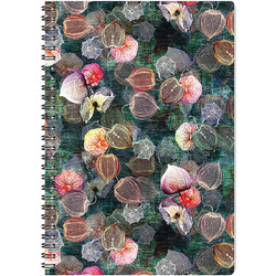 Τετράδιο Σπιράλ 17X25 Water Lily 80 Φύλλα