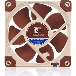 Noctua NF-A8 5V PWM, 4-Pin Premium Quiet Fan With USB Power Adaptor Cable, 80mm, Brown