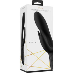 Vive Zosia Classic G-Spot Rabbit Δονητής Rabbit 21.3cm Μαύρος