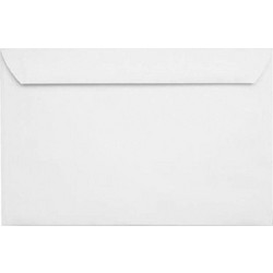 Metron Φάκελος Καρρέ Με Αυτοκόλλητο 25τ 11.4x16.2cm 90gr Λευκός